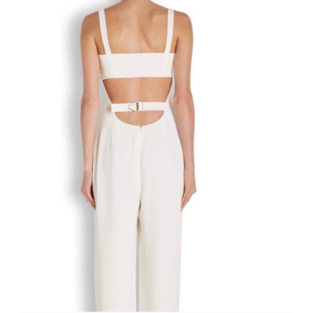 T by Alexander Wang Back-Cutout Bandeau Jumpsuit - Picture 6 of 6